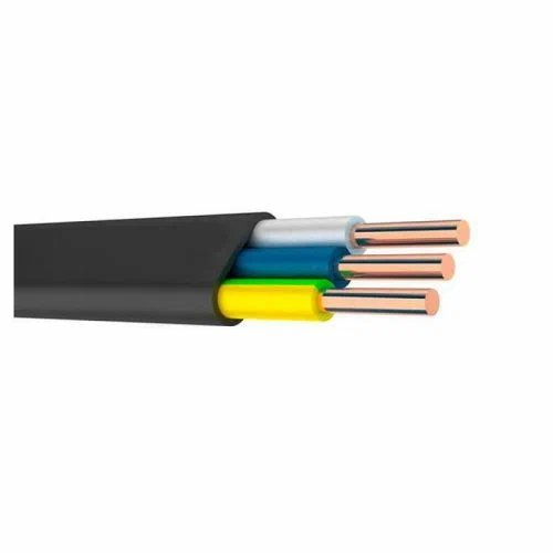 Flat cables for submersible pump